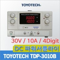 TOYOTECH TDP-3010B DC파워서플라이 전원공급기 1CH 30V/10A