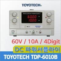 TOYOTECH TDP-6010B DC파워서플라이 전원공급기 1CH 60V/10A